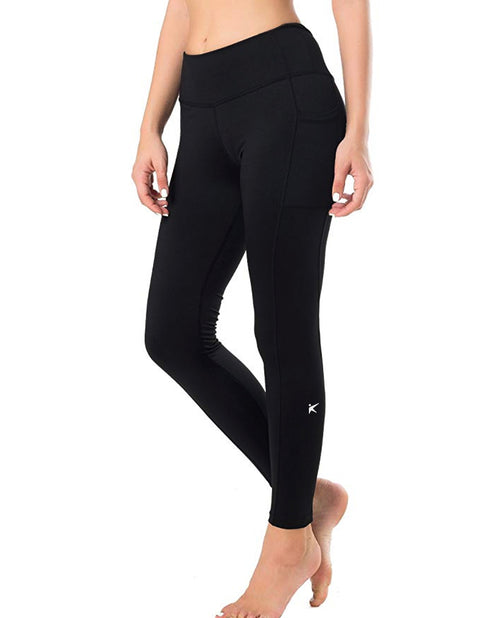 Black Kumi Long Pants with Side Pockets