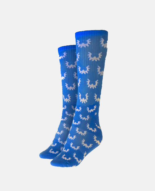 SOCK BLUE/WHITE GEAR POOL