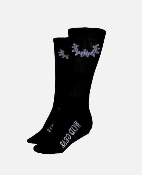 SOCK WOD GEAR LOGO BLACK